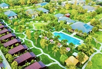 tropical resort with 18 - 3
