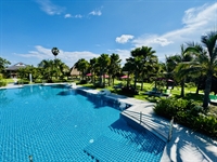 tropical resort with 18 - 1