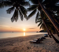 beautiful beach front resort - 1