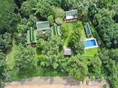 exclusive riverfront golden teak